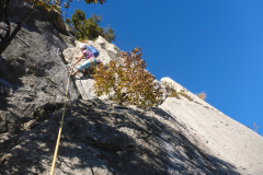 Samstag dann die Luca Franz Franceschini and der Cima alle Coste sud.