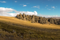 Hatun Machay: Das Klettergebiet vom Refugio aus gesehen