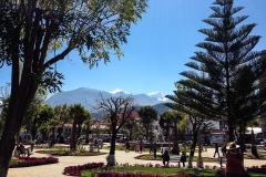 Huaraz, plaza de armas