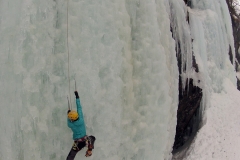 Bouldern in Krokan, Rjukan, Norwegen