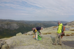 Topping out of "Dobbel W"