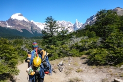 Nach dem verpatzten Start am Fitz Roy sind wir beide angeschlagen und müssen erstmal Gas raus nehmen um wieder fit zu werden. Der Cerro Solo erscheint da ganz vernünftig