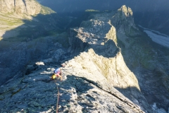 Eine wahnsinns Kulisse. Vom klettern her echtes Plaisier, die Landschaft einzigartig schön