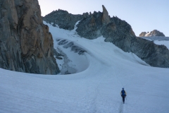 Tags darauf dann via Col Superior du Tour auf die Aiguille du Tour. Das Col du Tour ist momentan wegen der niedrigen Schneelage eher ungünstig
