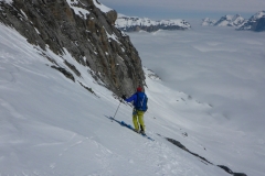 Abahrt von der Planurahütte...da irgendwo gehts zu den Fridolinshütten