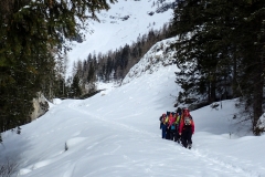 Tags darauf wolten wir zum Glaucom im Antholzer Tal, haben das aber bald sein lassen wegen der Lawinengefahr