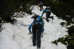 Für den Hochwiesler-Abstieg lieber Gummistiefel einpacken...