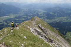 Abstieg von der Maukspitze
