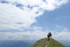 Abstieg von der Maukspitze