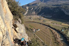 Obenraus, im Originalausstieg wird ein bisschen rustikal. Scheint nicht soo oft gemacht zu werden:)