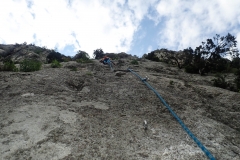 Bester Fels und top Absicherung im Klettergarten Grand Charmasson