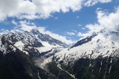 Die Berge rund um Argentiére