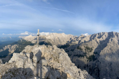 Am Gipfel vom Hohen Gaif