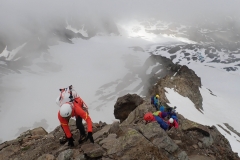 Kraxelei auf die Dreiländerspitze