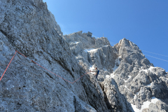 der Rest der Route trocken und fein