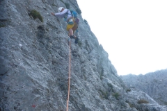 die Route ist an vielen Stellen rot markiert...