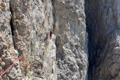 Quergang Blick zurück