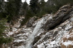 Dann doch etwas verwundert am ersten Aufschwung über recht gute Verhältnisse gefreut