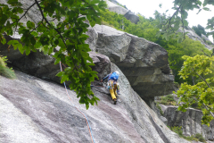 die 6+ Länge nach dem Quergang (bei uns Länge 10)