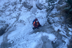 Vom Start weg kletterbares Eis:) Juchuh!