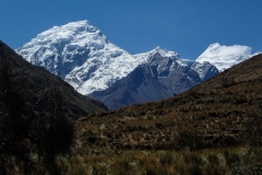 Nevado Chinchey (6183 m) - nicht unser Ziel; aber ein beeindruckender Blickfang