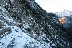 Wir wurschteln uns in Richtung Big Gully