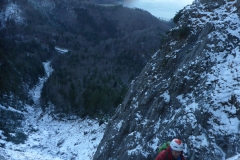 Bolts sind wahrscheinlich nur bei dieser geringen Schnee und Eislage zu sehen. Jedenfalls sind sie mir noch nie aufgefallen