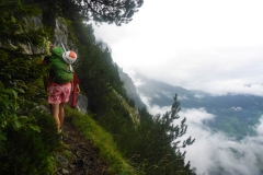 Auf dem Weg zur Glecksteinhütte