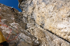 Rampenweg auf den Langkofel