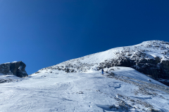 Ski mit rauf zu nehmen lohnt sich nicht...