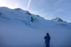 Gleich zu Beginn untem Mittelbergjoch